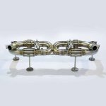 Porsche 997.2TT Quad Tips Valved Exhaust System